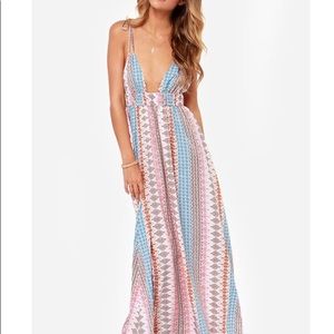 Lulus summer maxi dress
